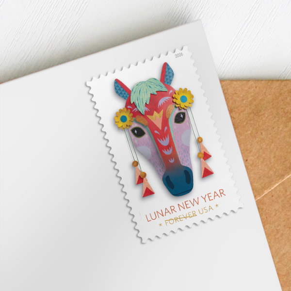 Lunar New Year: Year of the Horse Stamps 2026