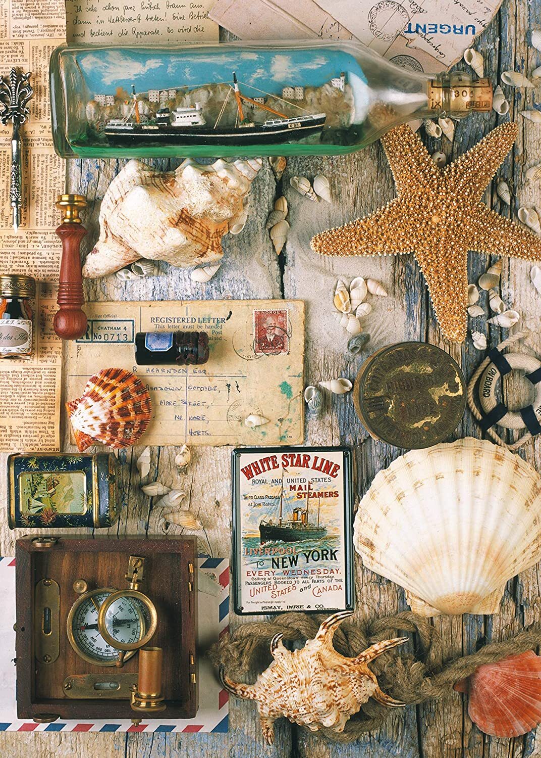 Maritime Souvenirs 1000 Piece Puzzle