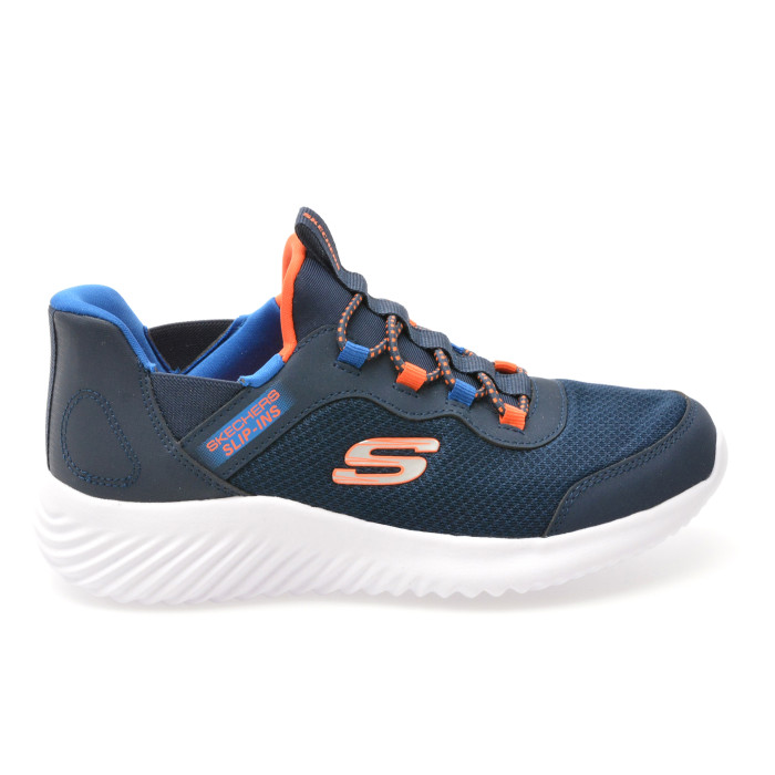 Pantofi sport SKECHERS bleumarin, BOUNDER, din material textil