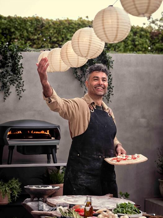 WITT - Forno pizza da esterno ETNA ROTANTE-Nero