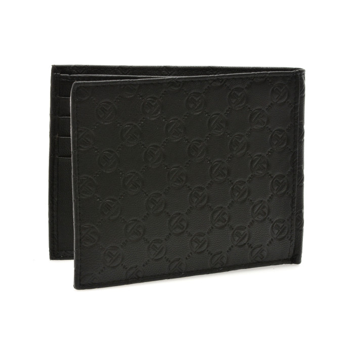 Portofel SERGIO TACCHINI negru, K50P053, din piele naturala