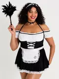 Lovehoney Fantasy Plus Size French Fancy Maid Costume