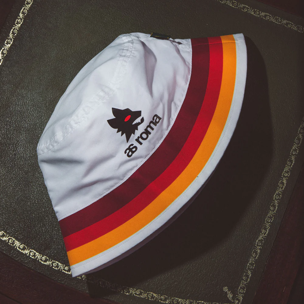 AS Roma Stripes Bucket Hat