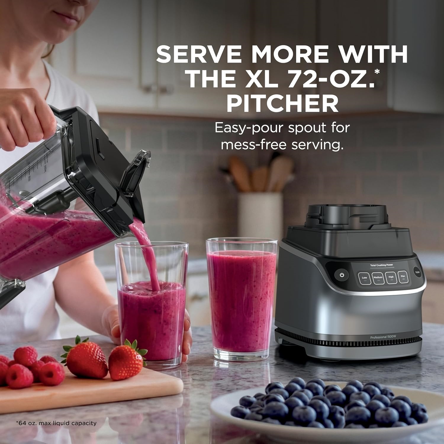 Clearance Sale💥Buy one get one free💥UltraCrush Professional Kitchen System | 1500W, 72oz Full-Size Blender