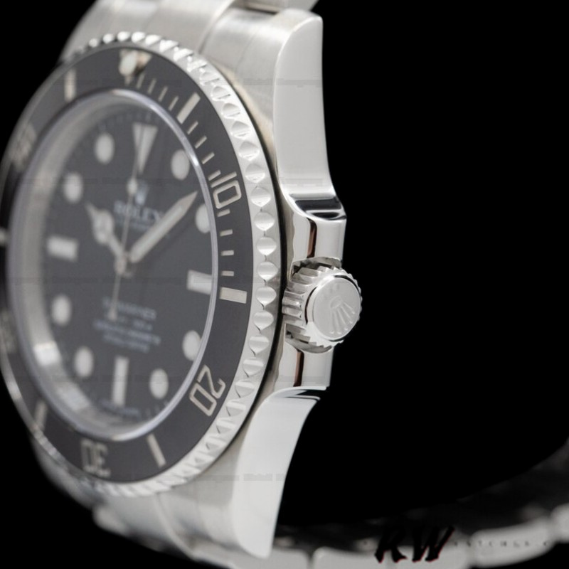 Rolex Submariner 114060 Stainless Steel Black Dial 40mm Mens Replica Watch