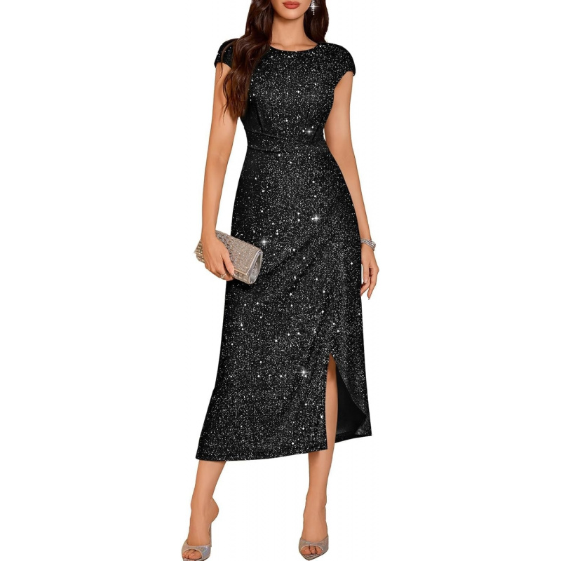Women's Sparkly Formal Wedding Guest Dresses