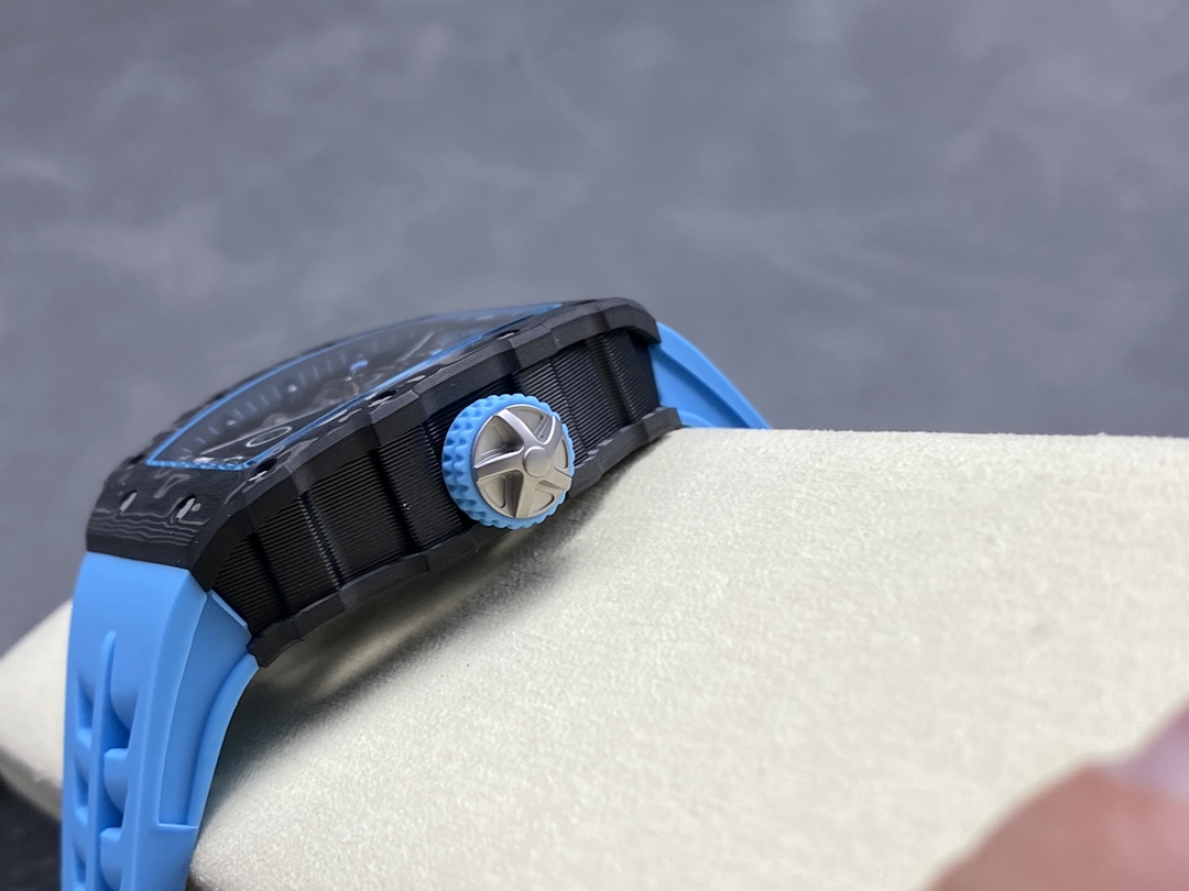 Richard Mille RM 53-01 Tourbillon Pablo Mac Donough Blue Rubber Strap