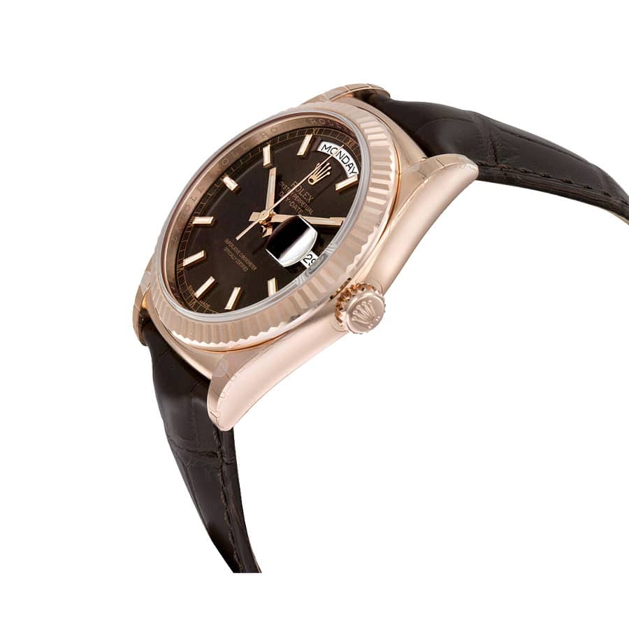 Rolex Leather Band Replica