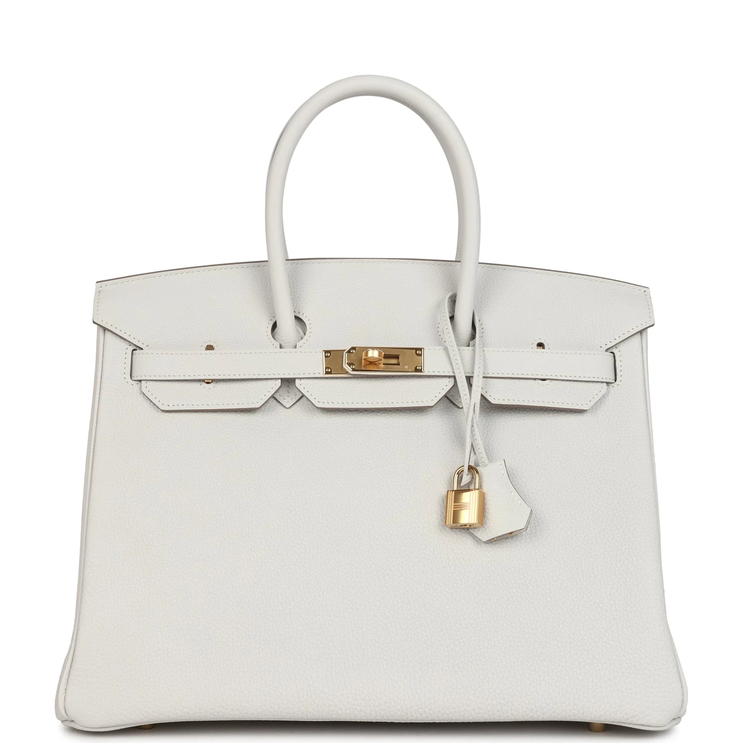 Hermes Birkin 35 Gris Pale Togo Gold Hardware