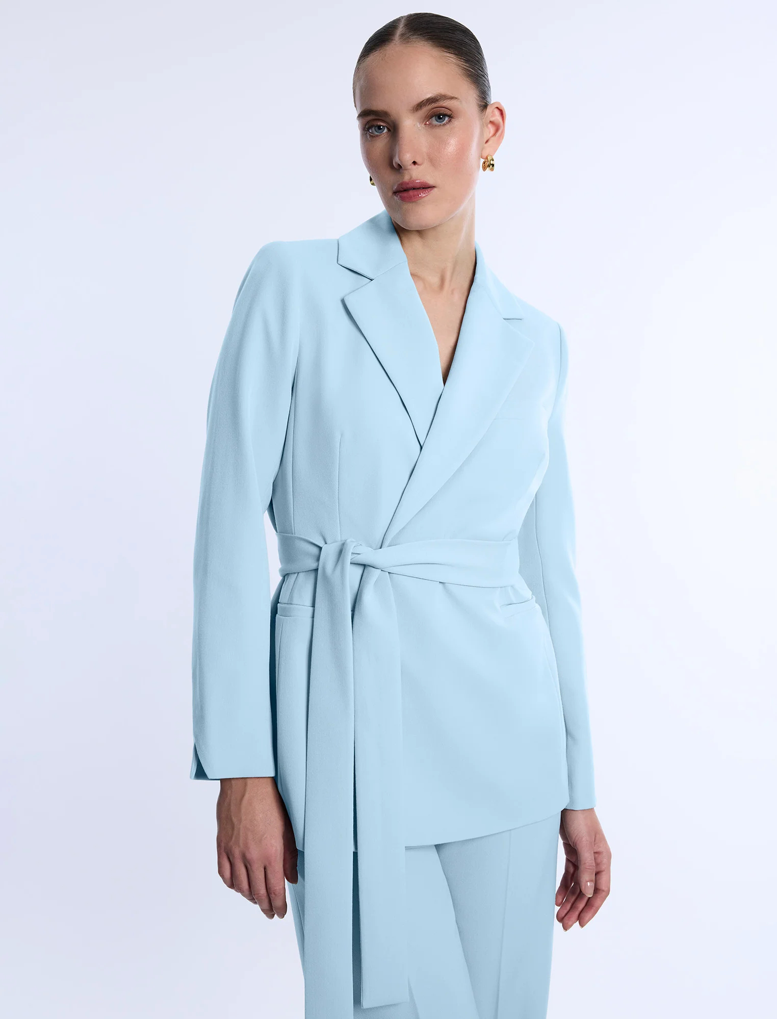 Belted Tailored Jacket