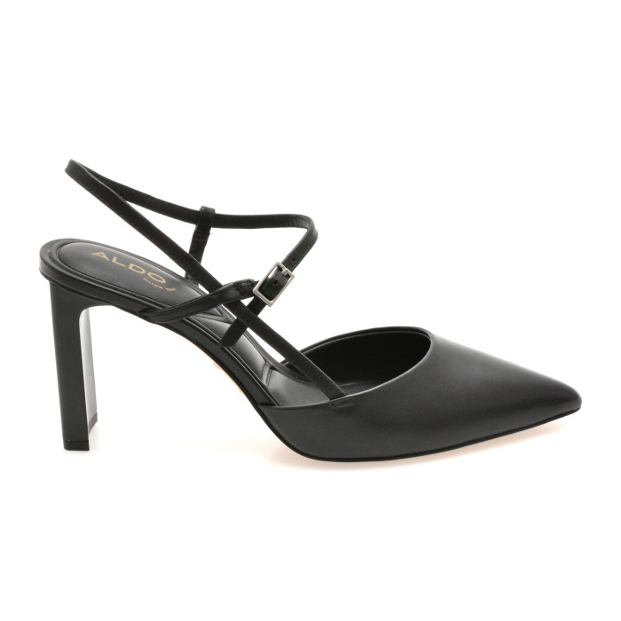 Pantofi eleganti ALDO negri, DARABRIVER 001, din piele naturala