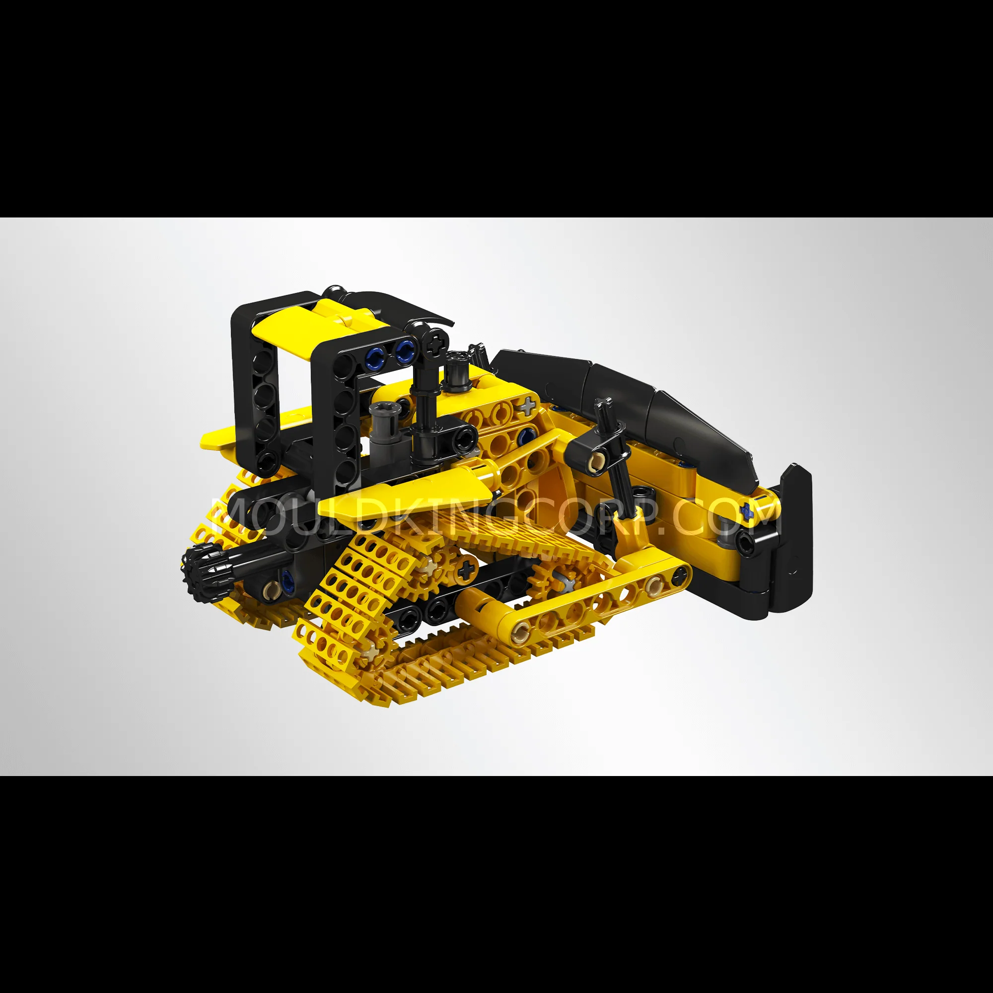 Mould King 24020 Crawler Bulldozer Building Toy Set | 244 PCS