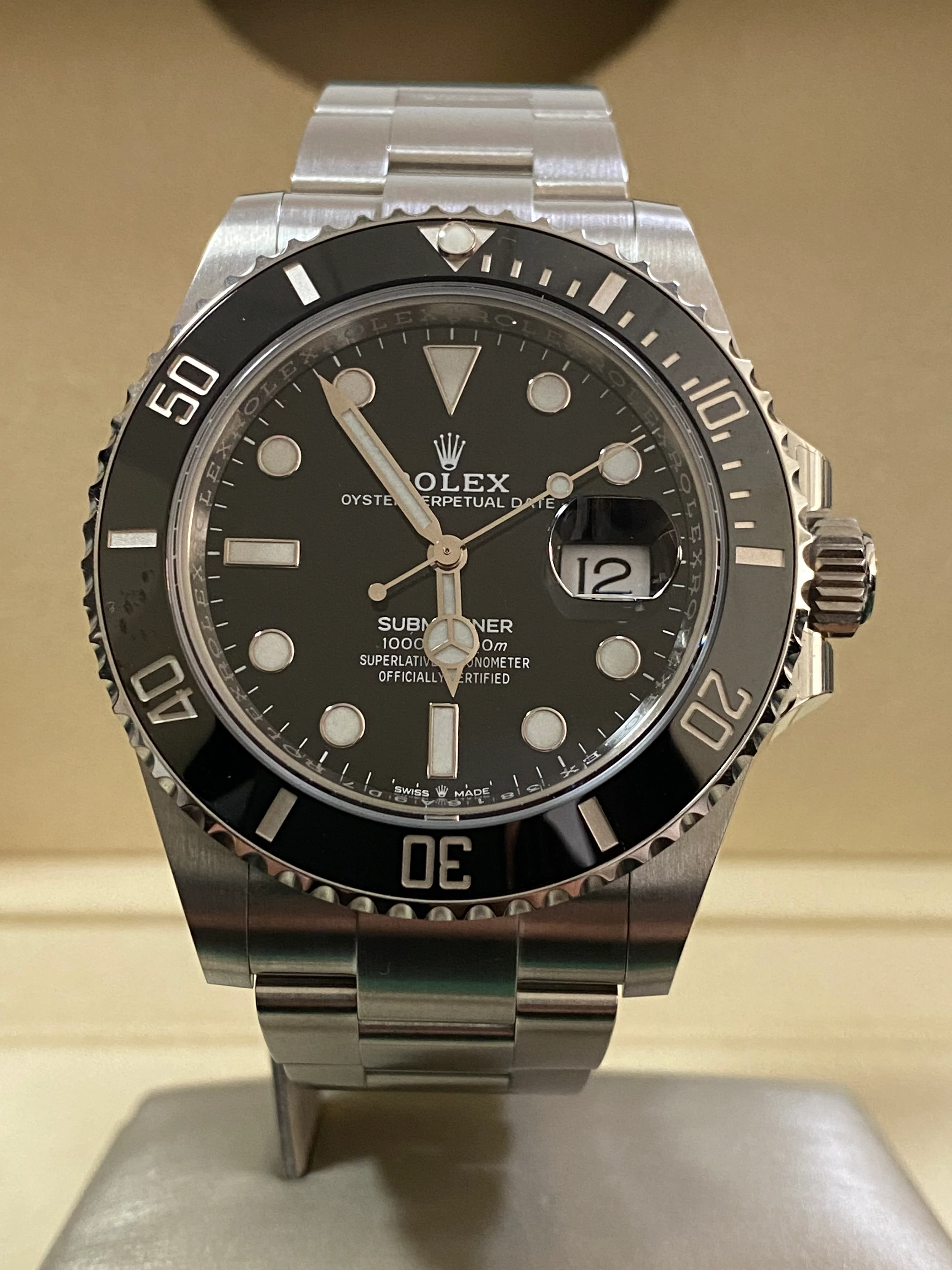 Rolex,Submariner Steel Submariner Date - 2023 - Black Bezel - Black Dial - 126610LN