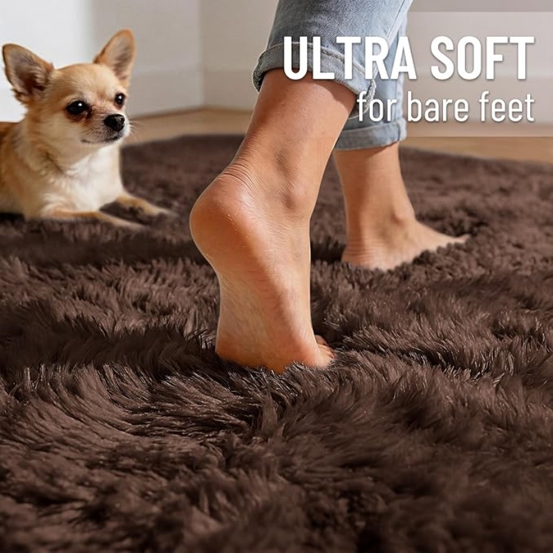 6x9 Machine Washable Large Area Rugs for Living Room, Bedroom