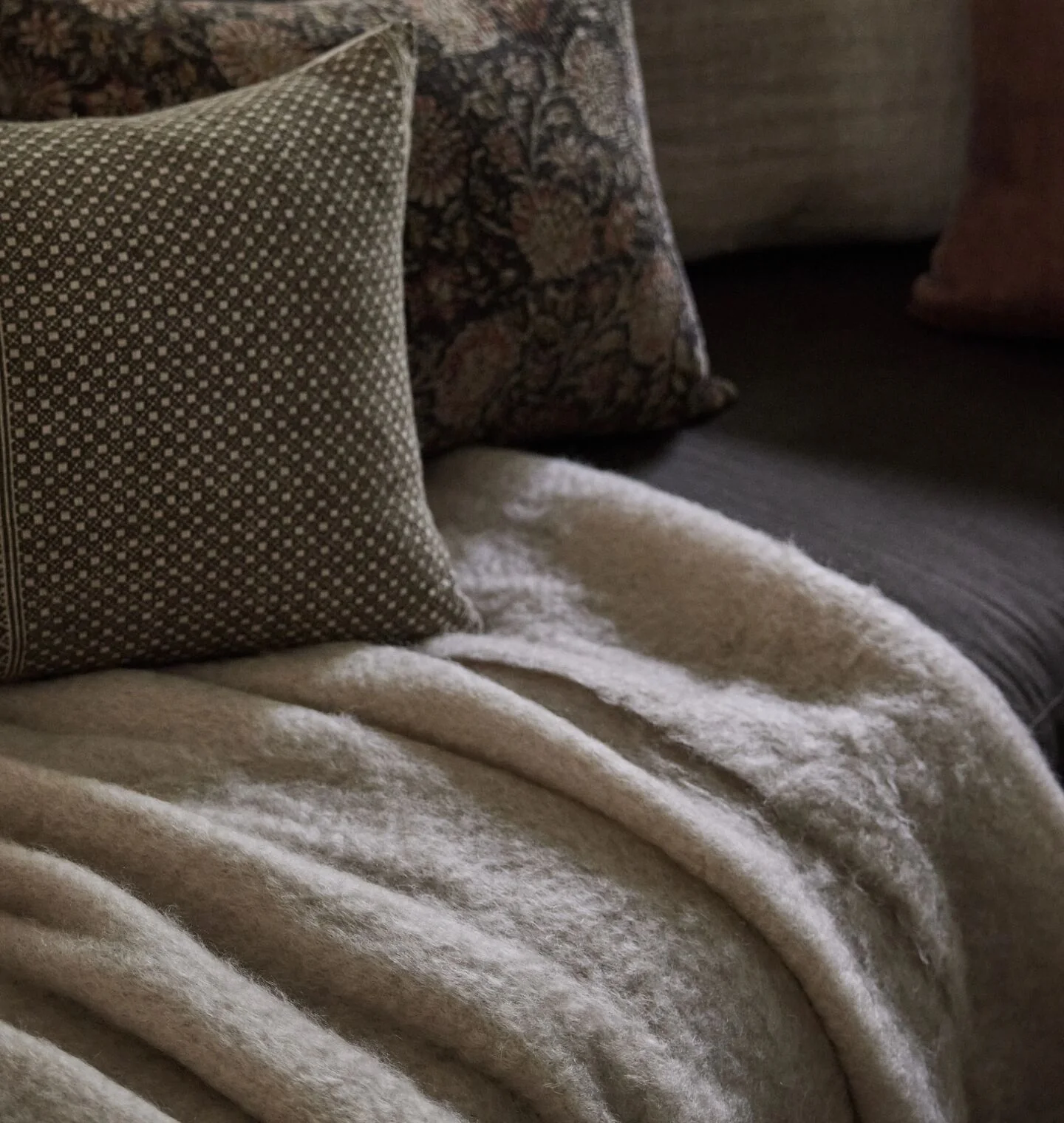 Sierra Mohair Throw Blanket