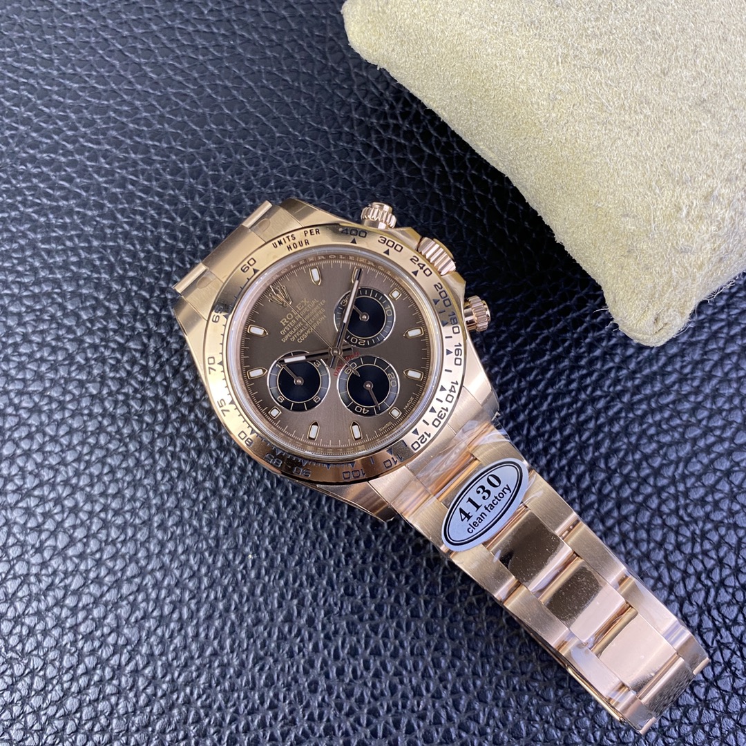 Rolex Cosmograph Daytona 40mm Everose Chocolate Dial 116505 Men's Watch