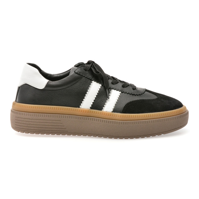 Pantofi sport GRYXX negri, BL5754, din piele naturala