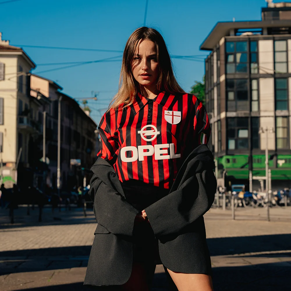 AC Milan 2000 Centenario Retro Football Shirt