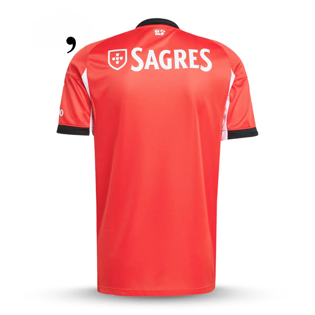 Camisola Benfica Principal 2025/26 - ��LTIMAS UNIDADES