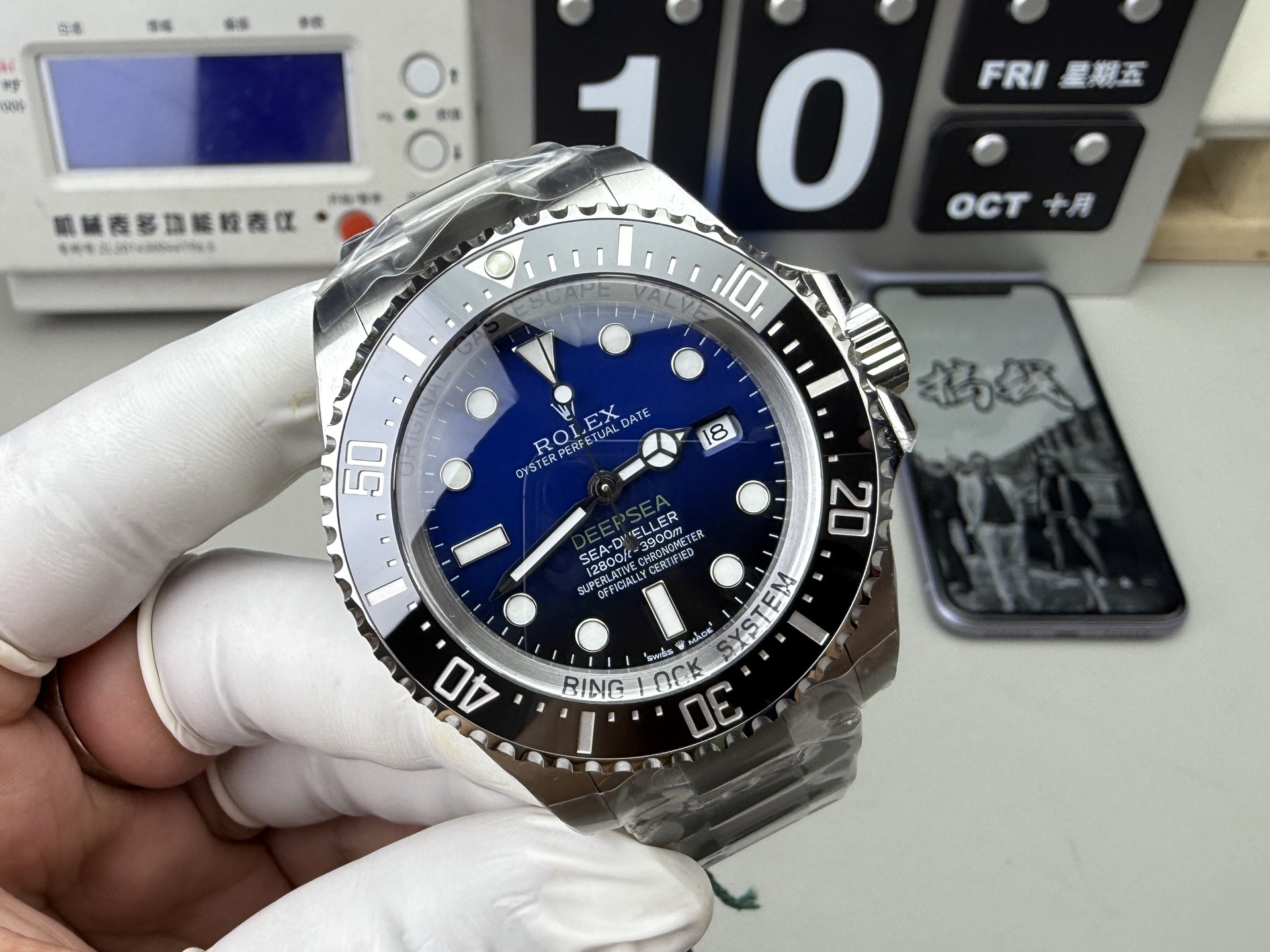 VS Factory Rolex Deepsea D‑Blue