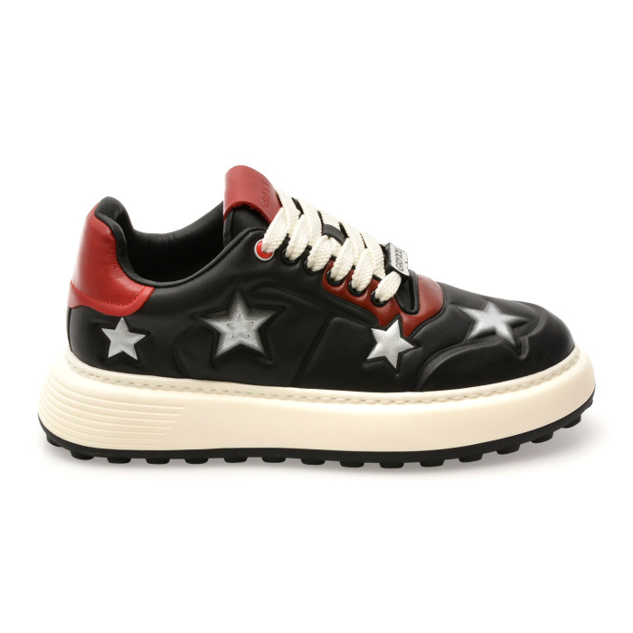 Pantofi sport GRYXX negri, LN53, din piele naturala