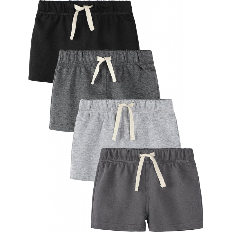 VAELIRAEL 4 Pack Baby Boy Shorts