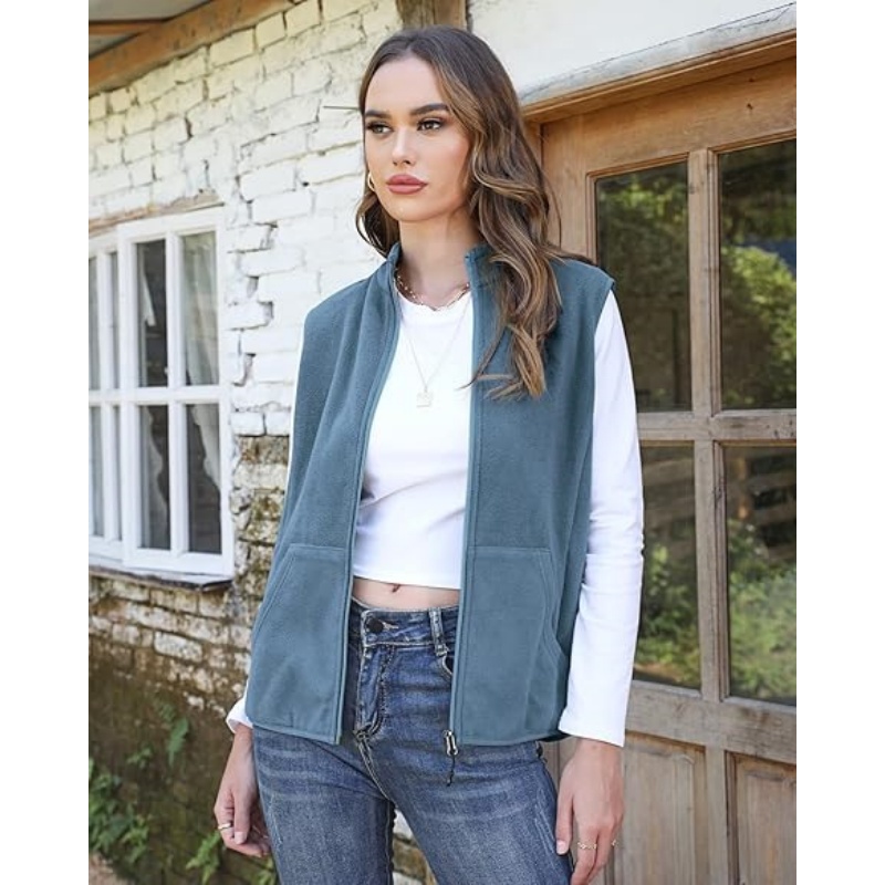 Women's 6-Pocket Fleece Vest