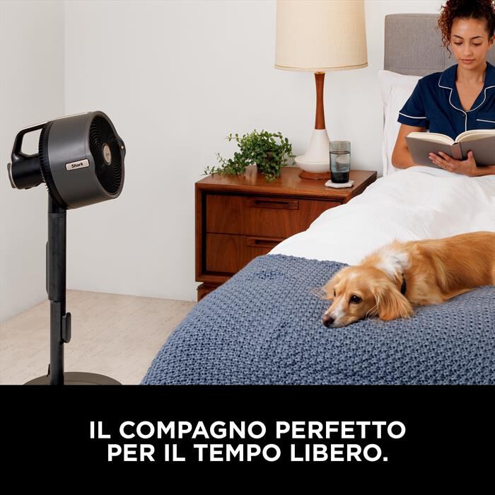 SHARK - Ventilatore portatile FLEXBREEZE PROMIST-Nero