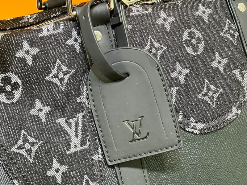 Louis Vuitton Keepall Bandouliere 50 M45975 Black