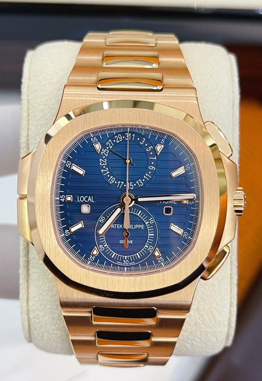 Patek Philippe Nautilus Stainless Steel Blue Dial 5990R