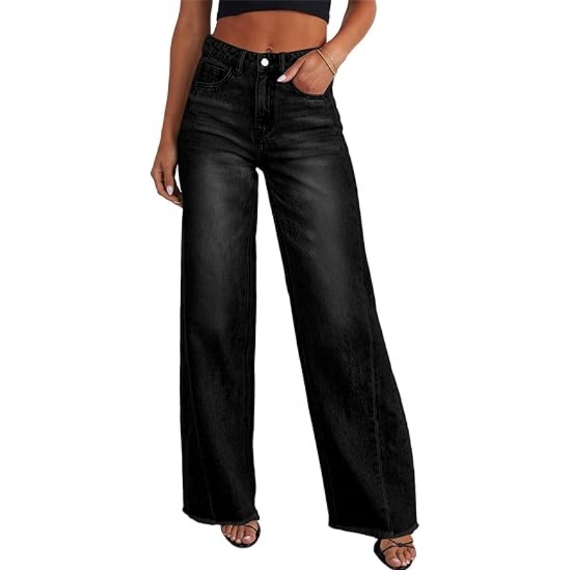 Women's High Waisted Wide Leg Jeans