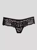 Lovehoney Flirty Black Lace Thong
