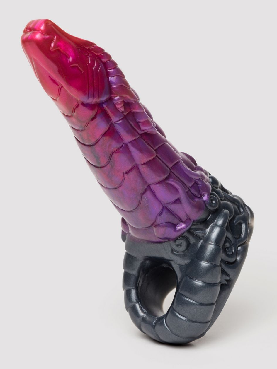 Kiotos Monstar Dragon Silicone Textured Penis Sleeve With Ball Loop
