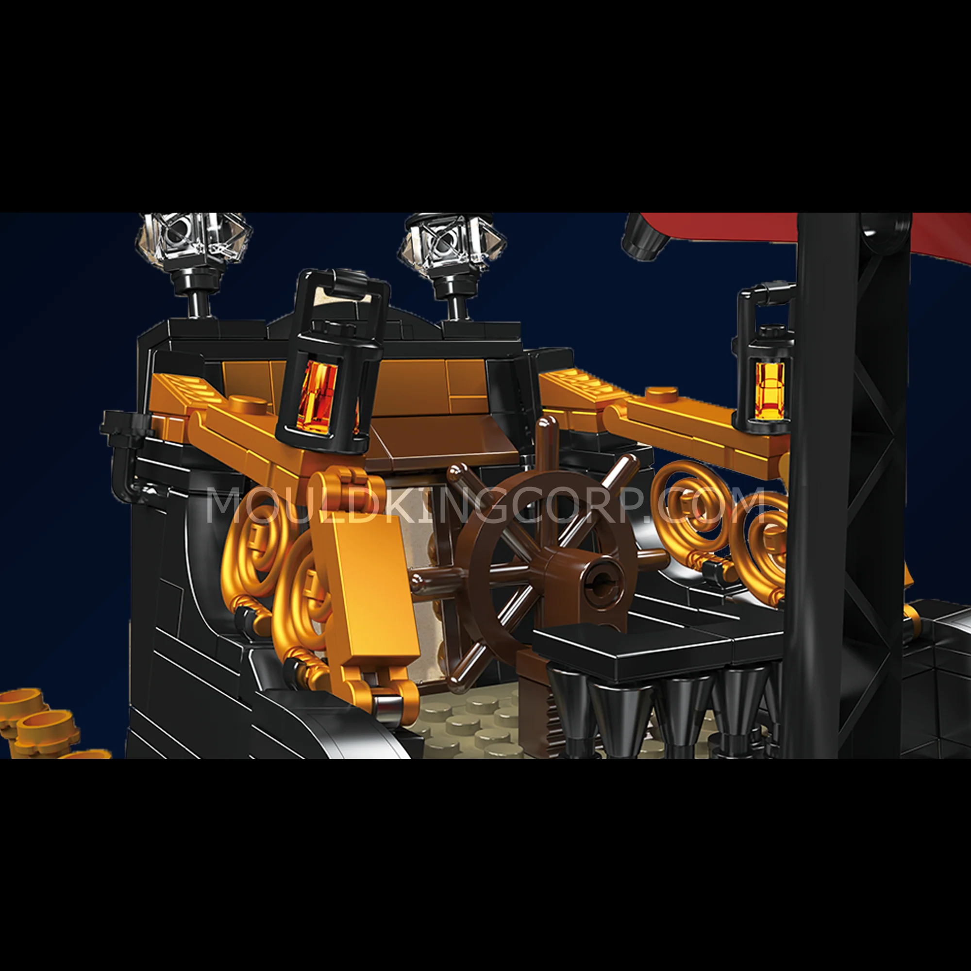 Mould King 13109 Queen Pirate Ship Model Building Set | 3,251 PCS