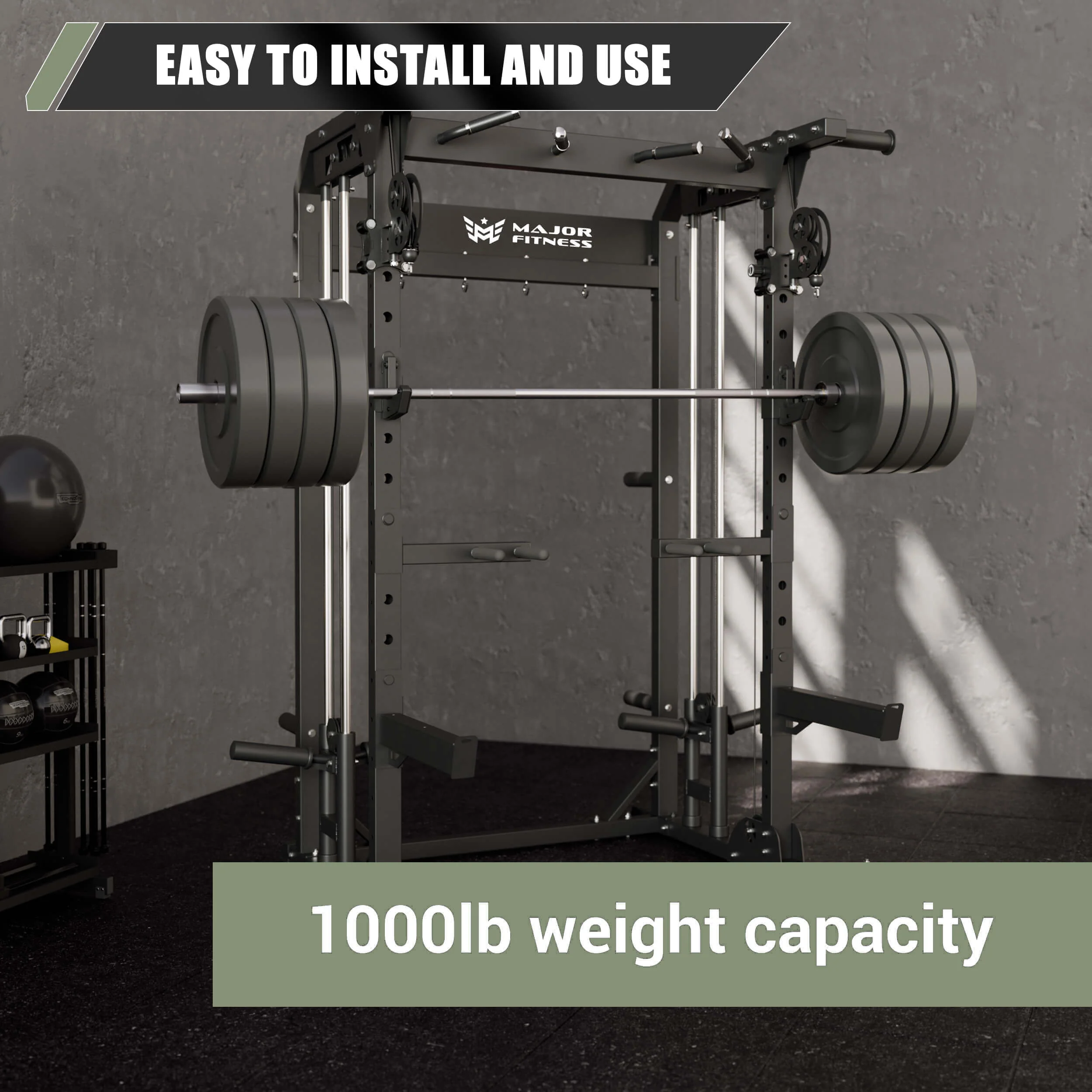 Major Fitness Sandwich J-Hooks