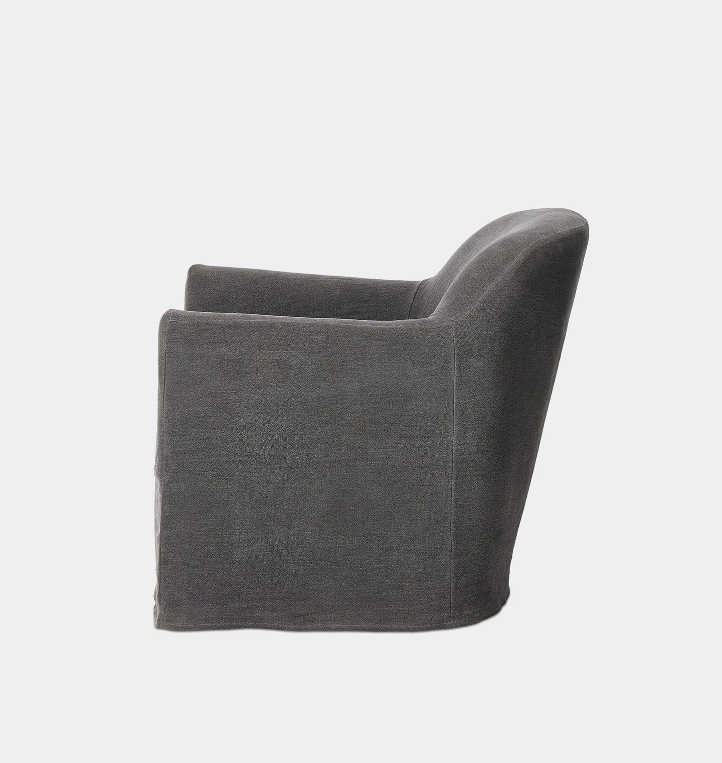 Lowell Slipcover Swivel Chair