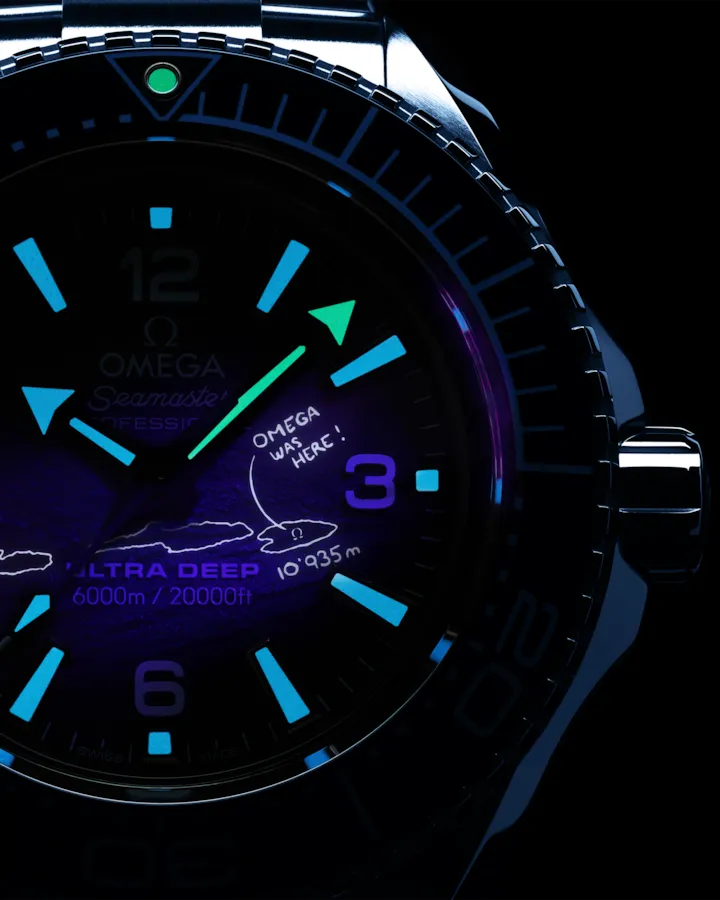 OMEGA SEAMASTER PLANET OCEAN 6000M 45.5 MM, O‑MEGASTEEL ON O‑MEGASTEEL