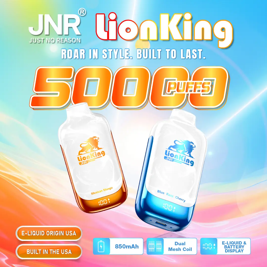 JNR Lion King 50000 Puff Disposable Vape