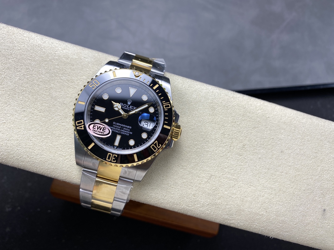 Rolex Submariner 126613LN 0002 Black Dial Black Bezel 41mm Mens Replica Watch