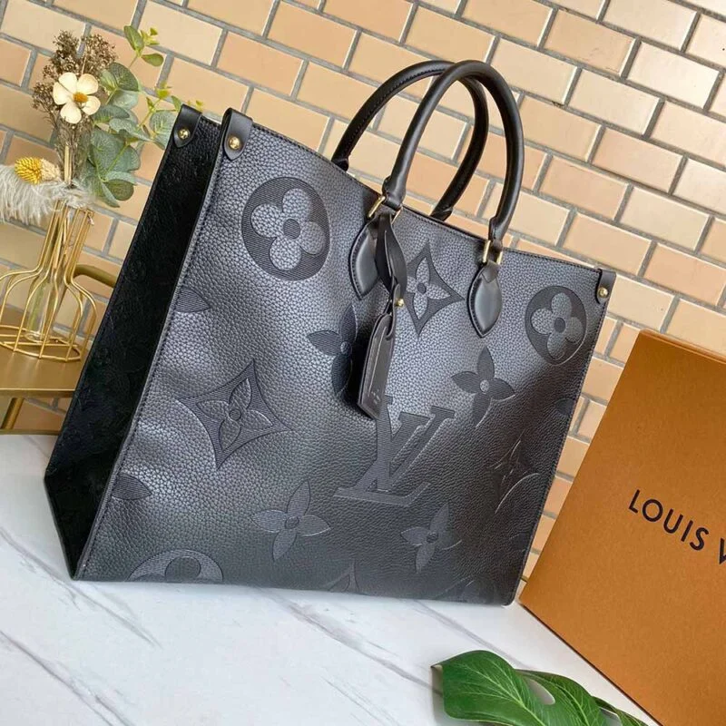 Louis Vuitton Onthego Gm-M45320 41Cm Blk/Blue/Red