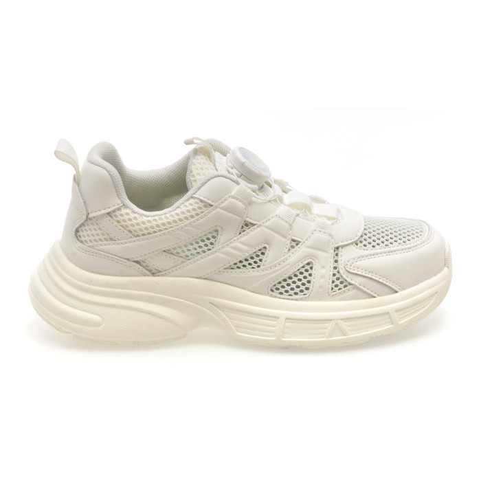 Pantofi sport SELECTION KIDS albi, 120714, din material textil