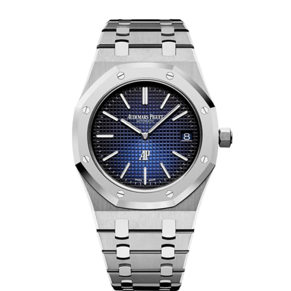 【Super Clone】Audemars Piguet Royal Oak Jumbo Extra-thin 39mm, Titanium, 15202IP.OO.1240IP.01