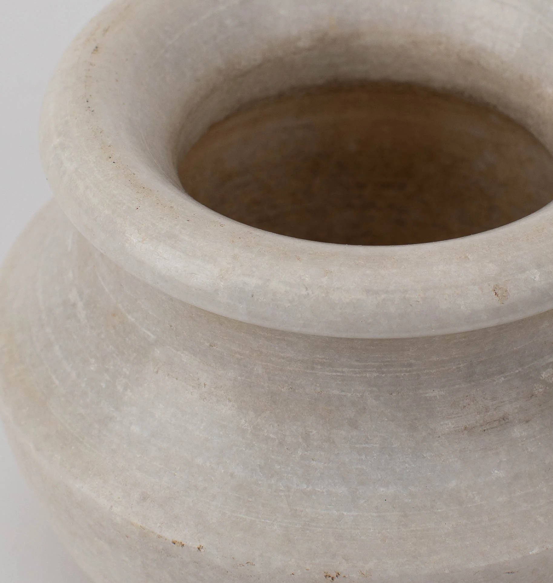 White Marble Vase