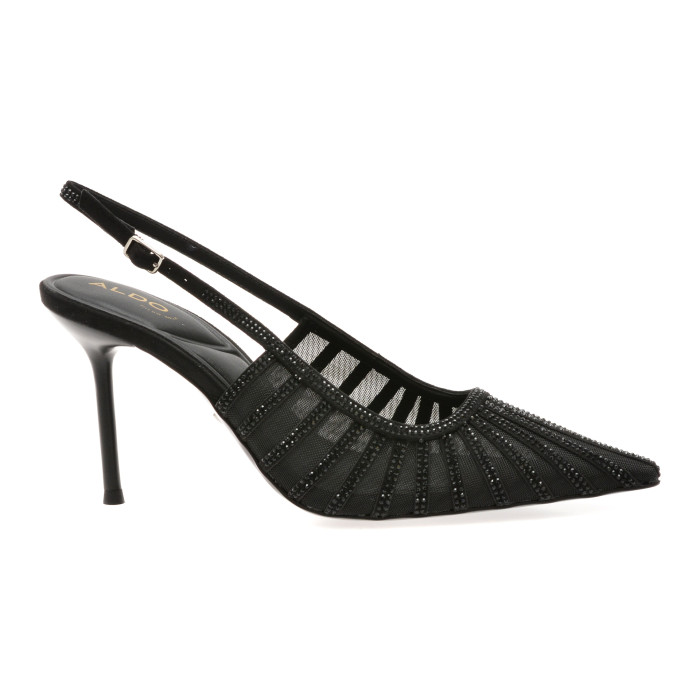 Pantofi eleganti ALDO negri, ELUSE 001, din material textil