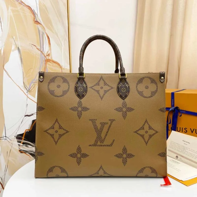 Louis Vuitton Onthego Gm-M45320 41Cm Blk/Blue/Red
