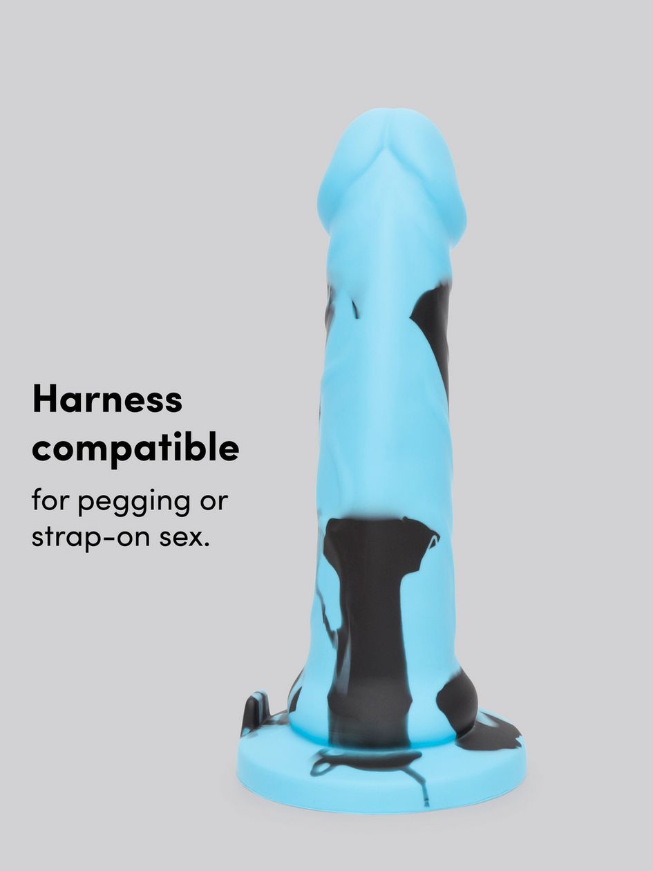 Lifelike Lover Luxe Realistic Multicoloured Silicone Dildo 7 Inch