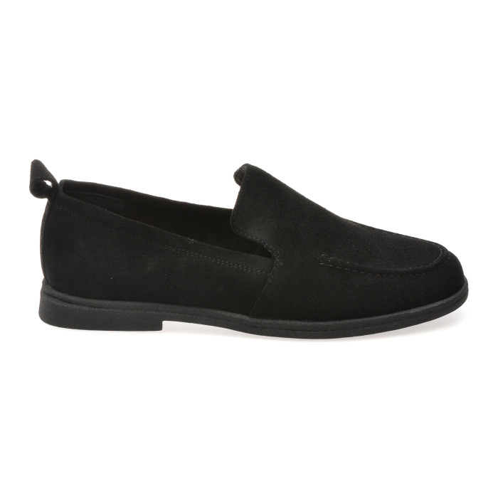 Mocasini GRYXX negri, 1197G19, din piele intoarsa