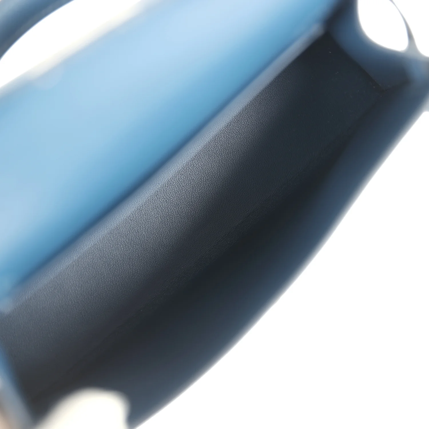 Hermes Kelly Sellier 20 Bleu de Prusse Epsom Palladium Hardware