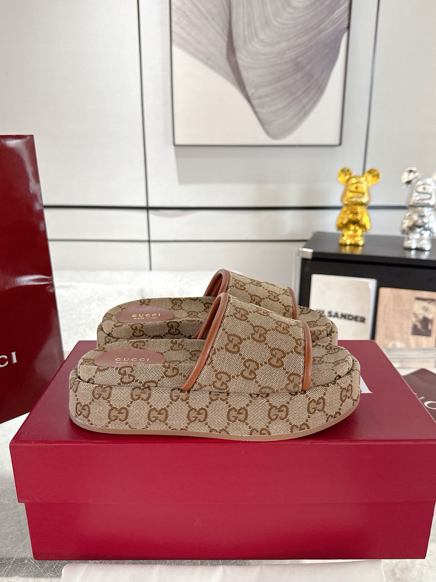 Gucci Platform Sandal Slippers Size 36-44
