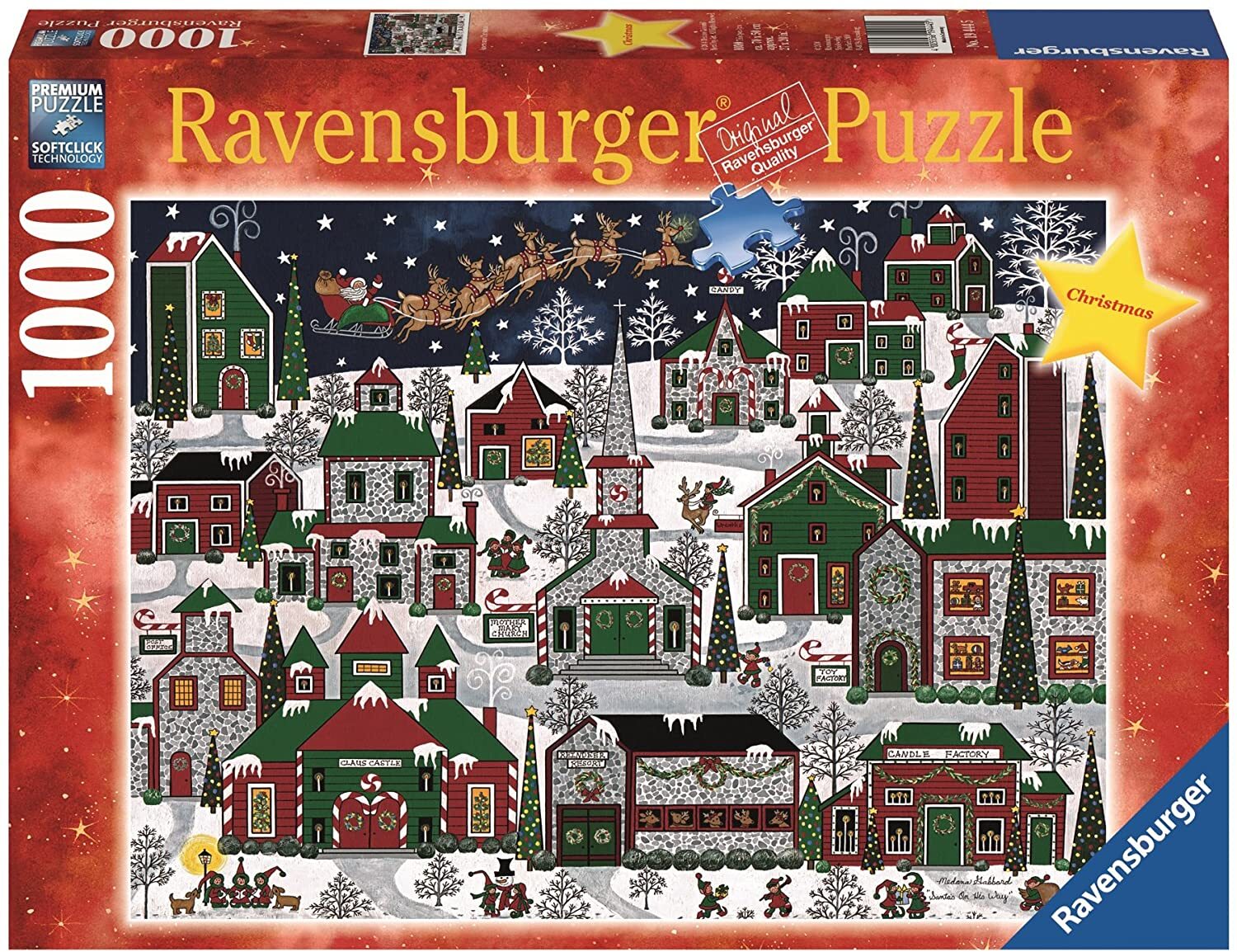 Americana Christmas 1000 Piece Puzzle